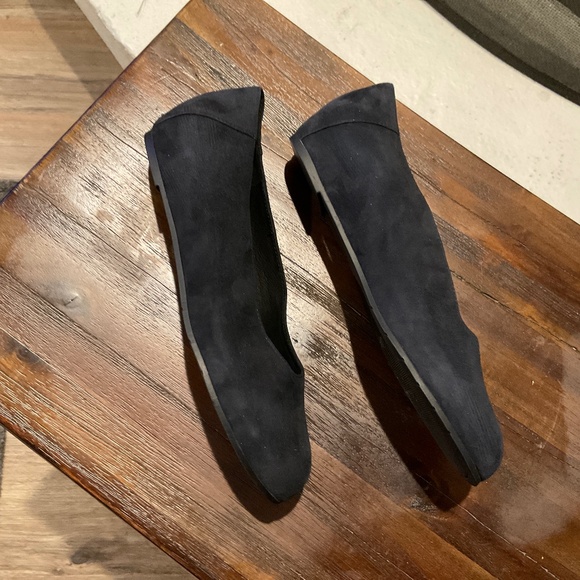 Eileen Fisher Una 2 Suede Earth Ballet flats size 6.5 - Picture 3 of 8